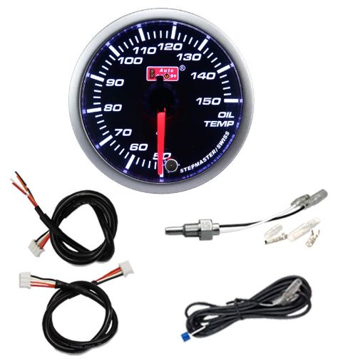 Bild på Autogauge oljetemperaturmätare - mörk