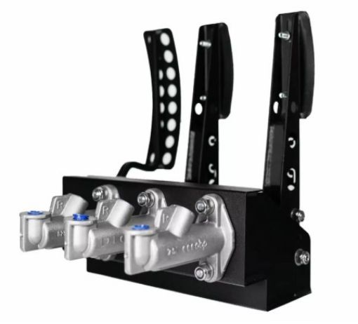 Bild på OBP Pedal Assembly Floor Mount-Brake Clutch & Throttle (Hydraulic Clutch)