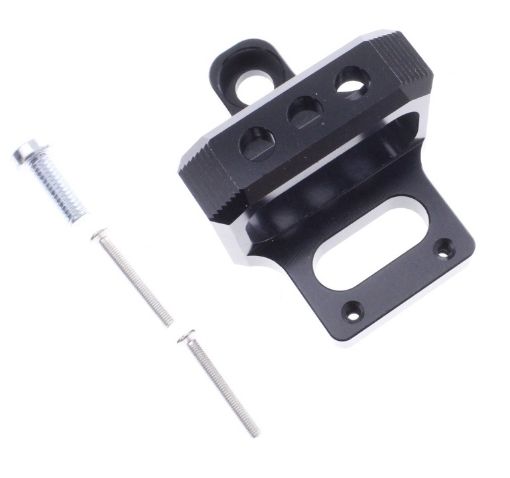 Bild på 3 Port MAC / AEM Boost Controller Solenoid Valve Mount Bracket – CNC Billet