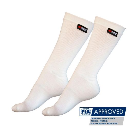 Bild på Fireproof Socks 100% Nomex RRS FIA 8556-2018 - M (39-41)