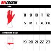Bild på RRS GRIP 2 racing gloves - Black logo WHITE - FIA 8856-2018 - S