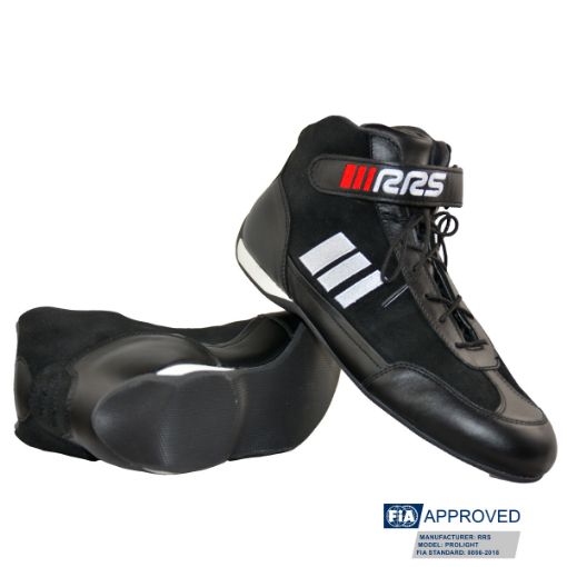 Bild på RRS Prolight black racing boots - FIA 8856-2018 - Size 45
