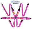 Bild på RRS FIA 3" 2" R6 HANS® Superlight 2,8 Kg Rosa Säkerhetssele