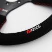 Bild på RRS VELOCE EVO Ratt – Flat 350 mm – Svart Mocka
