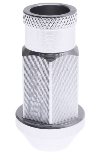 Bild på Aluminium Wheel nuts - M12*1.25 - Silver