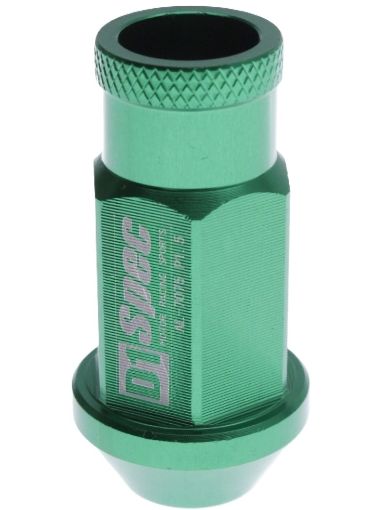 Bild på Aluminium Wheel nuts - M12*1.25 - Green