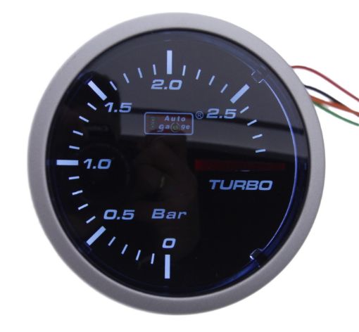 Bild på Autogauge Charge Pressure - LiteDark - 3 Bar (Ytterdekoration är lite ljus i färgen)