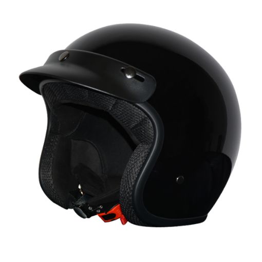 Bild på RRS Leisure Jet Öppen Hjälm – CE 22-05 – Blank Svart