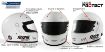 Bild på RRS Protect Circuit Integralhjälm – FIA 8859-2015 / SNELL SA2020 – Vit