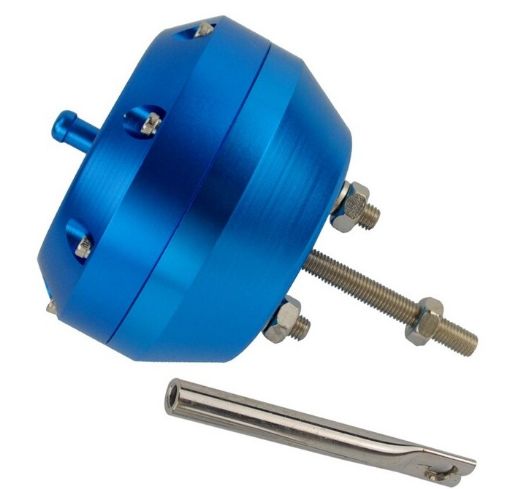 Bild på Billet turboaktuator med intern wastegate – Billet aluminium (0,5–1,4 bar / Blå)