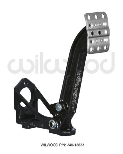 Bild på Wilwood Adjustable Single Pedal - Floor Mount - 6:1