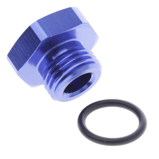 Bild på AN3 Prop - Manlig O-ring - Blue Alu