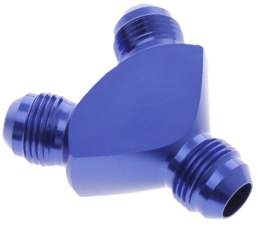 Bild på AN12 hane - 2xAN12 hane - Y-Collector Union - Blue Alu