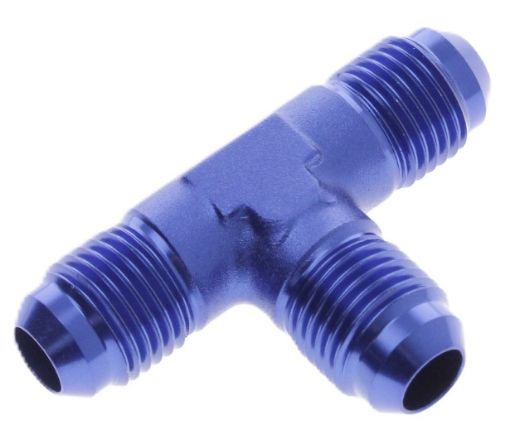 Bild på AN4 hane - 2xAN4 hane - T-Collector Union - Blue Alu