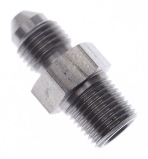 Bild på AN3 hane - 1/8 "NPT hane - bröstvårtande montering - Stainless steel