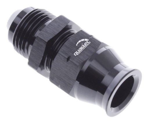 Bild på Rak rör till manlig AN-6-adapter - svart - 3/8" (9,52mm.)