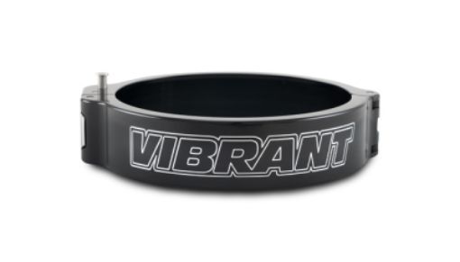 Bild på Vibrant 4in O.D. Aluminized HD 2.0 Clamp - Anodized Black (Clamp Only)