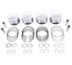 Bild på Mercedes M102.962 - Special made JE pistons - With skirt coating
