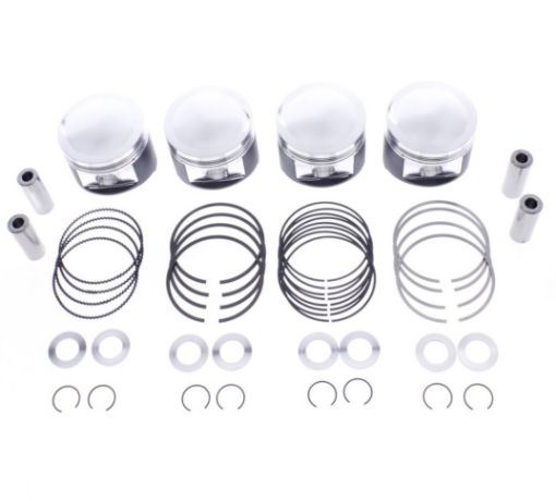 Bild på Mercedes M102.962 - Special made JE pistons - With skirt coating