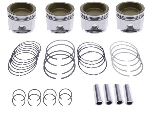 Bild på JE-Pistons Custom Volvo 1.7L 8V - B18FT - Turbo - 8.5:1 - 81.50mm - Set of 4