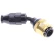Bild på 45° PTFE Quick Connect Hose Ends -Black/Gold - AN4