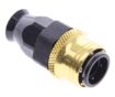 Bild på Straight PTFE Quick Connect Hose Ends -Black/Gold - AN6