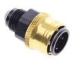 Bild på AN male quick connect adapter -Black/Gold - AN8