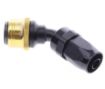 Bild på 45° Quick Connect Hose Ends -Black/Gold - AN8
