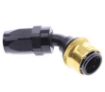 Bild på 45° Quick Connect Hose Ends -Black/Gold - AN8