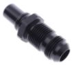 Bild på AN Bulkhead to Male quick connect - Black - AN12