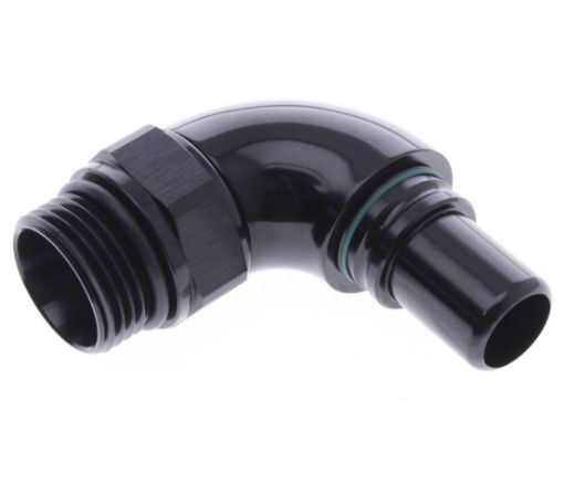 Bild på 90° AN12 - AN12 O-ring (1,1/16"x12 SAE UNF) - Black