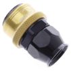 Bild på Straight PTFE Quick Connect Hose Ends -Black/Gold - AN12