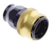 Bild på Straight PTFE Quick Connect Hose Ends -Black/Gold - AN12