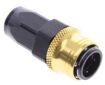 Bild på Straight Quick Connect Hose Ends -Black/Gold - AN10