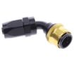 Bild på 60° Quick Connect Hose Ends -Black/Gold - AN8