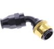 Bild på 60° PTFE Quick Connect Hose Ends -Black/Gold - AN8