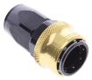 Bild på Straight Quick Connect Hose Ends -Black/Gold - AN12