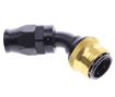 Bild på 45° PTFE Quick Connect Hose Ends -Black/Gold - AN10