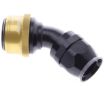 Bild på 45° PTFE Quick Connect Hose Ends -Black/Gold - AN16