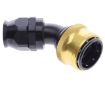 Bild på 45° PTFE Quick Connect Hose Ends -Black/Gold - AN16
