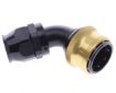 Bild på 60° PTFE Quick Connect Hose Ends -Black/Gold - AN16
