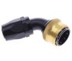Bild på 60° Quick Connect Hose Ends -Black/Gold - AN16