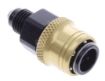 Bild på AN male quick connect adapter -Black/Gold - AN4