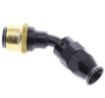 Bild på 45° PTFE Quick Connect Hose Ends -Black/Gold - AN6