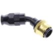 Bild på 45° PTFE Quick Connect Hose Ends -Black/Gold - AN6