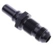 Bild på AN Bulkhead to Male quick connect - Black - AN8