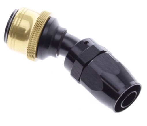 Bild på 30° Quick Connect Hose Ends -Black/Gold - AN10