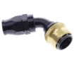 Bild på 60° PTFE Quick Connect Hose Ends -Black/Gold - AN10