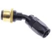 Bild på 45° Quick Connect Hose Ends -Black/Gold - AN6