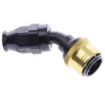 Bild på 45° PTFE Quick Connect Hose Ends -Black/Gold - AN8